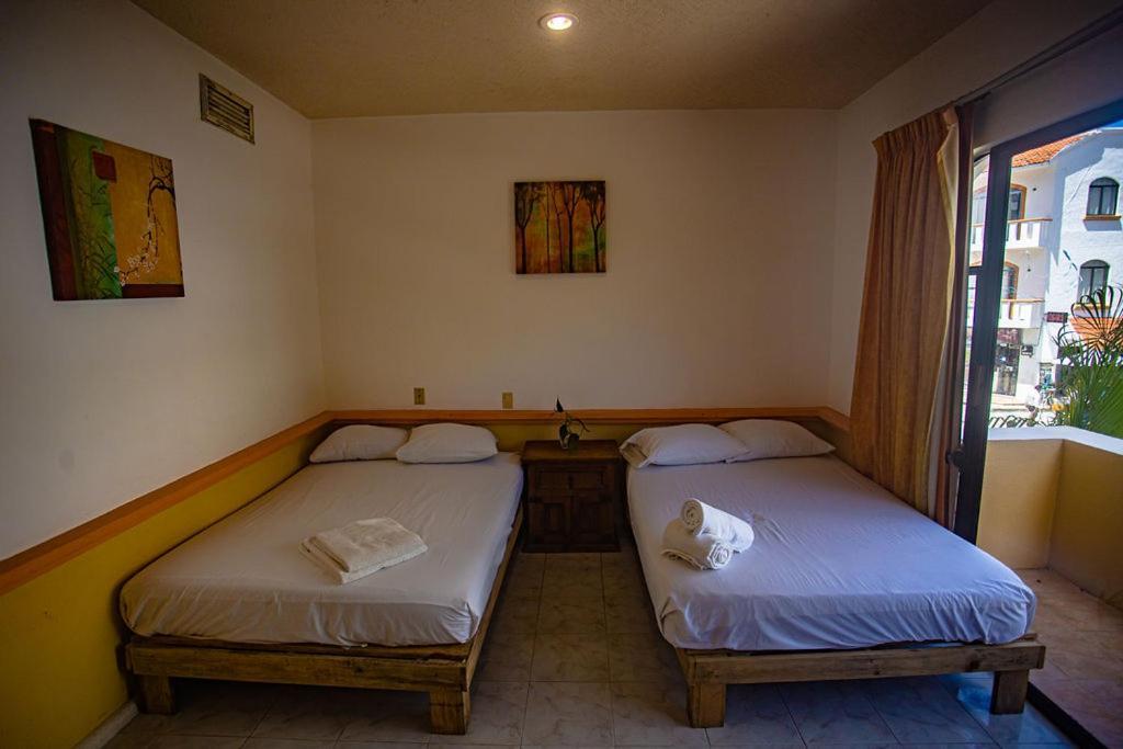 Hotel Vista Caribe 5Ta Av A 5 Pasos De La Playa 普拉亚卡门 外观 照片